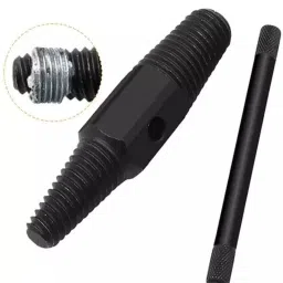 Pipe Broken Screw Extractor, 1/2" + 3/4" Double Head Stud and Screw Bolt Extractor Damaged Screw Remover PE04 Rotary Tool-15