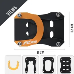 sgtb Side Stand Extender R15 V3 R15 V4 R15 M Bikes Two Wheeler Stand Pad image 3