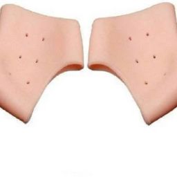 Massage gel socks Silicone Moisturizing Gel Heel Socks PAD Like Cracked Foot Skin Care Protector (Pack Of 2)-image-31