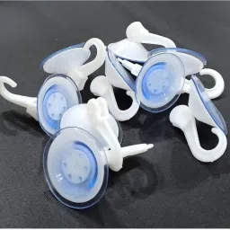 Vacuum Suction Cup Hooks, Clothes Hanging (Pack of 12) Medium Hook 12-11