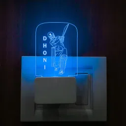 Cricketer 3D Illusion Night Light with 7 Color Changing Light Gift for Birthday Night Lamp-image-8