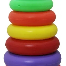 Stacking Colouring Teddy Rings - 7 Rings-image-31