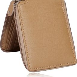 Men Beige Artificial Leather Wallet-image-34