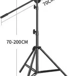 Flipkart SmartBuy Tripod Stand 2M Stand 70cm Boom Arm for Phone Camera Holder 360degree Rotating Tripod Kit image 5