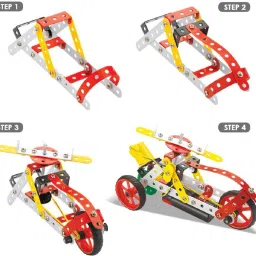 mechanix -ROBOTIX-1 Can Make 8 Different Models Blocks and Construction game for kids image 3