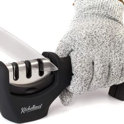 4-in-1 Kitchen Knife Accessories 3 - Stage Knife Sharpening Stone-image-16
