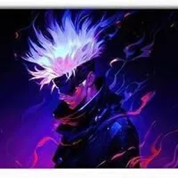 Gifting Domus Satoru Gojo Colorful Art Anime Large Mouse Pad With 10 Free Anime Stickers, Non Slip Base Mousepad-image-58