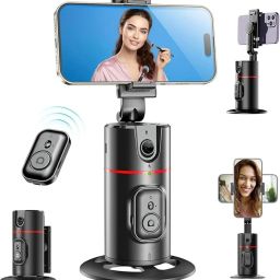 EVAAENTERPRISES MOBILE HOLDER P02 (auto face tracking) 2 Axis Gimbal for Mobile, Camera-18