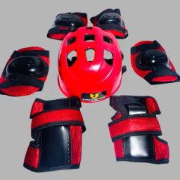 Protection Kit-Kids Helmet+Elbow Guard+Knee Guard+Hand Guard Cycling Guard Combo Cycling Kit-picture-22