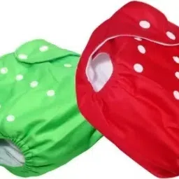Reusable Washable Cloth Diaper Nappies- Pack of 2 - S - M-image-0
