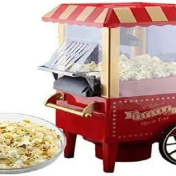 Electric Big Popcorn Machine Stylish Design For Home Use. 300 ml Popcorn Maker-44
