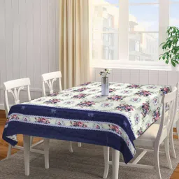 arrabi Multicolor Blended Cotton Floral 72x52 Inches Table linen-picture-3