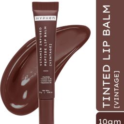 Tinted Lip Balm -Vintage | 1% Vit E, 2% Squalane & Peptide | Brightens Dark Lips Fruity-20