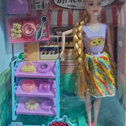 Rk Toys Sweet Bakery Shop Doll Set for Kids: Delightful Playset-12