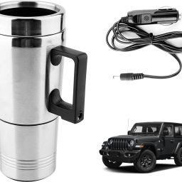 12V Car Kettle Stainless Steel Water Tea Coffee Milk Heating Cup KETTLE-300-114 Electric Kettle-image-87