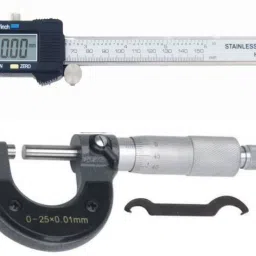 Combo Digital Caliper 0-150mm + Manual Micrometer 0-25mm Outside Micrometer Micrometer Screw Gauge-image-2