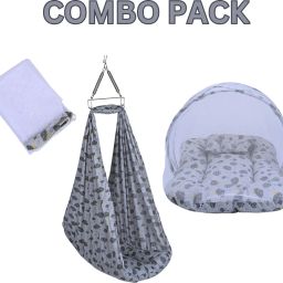 BABY NET SWING CRADLE ,MOSQUITO NET BED COMBO PREMIUM QUALITY-23