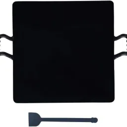 Nakshathra Square Pure Iron Dosa Tawa with Laser Cutting Handle Tawa 30 cm diameter-22