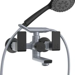 r. n. RNANP09B12_PTMT Superior Plastic 3-in-1 Double Lever Wall Mixer with Crutch | Premium Wall Mount Bathroom Mixer with Hot & Cold Controls | Plastic Water Tap | Wall Mixer Faucet-picture-31