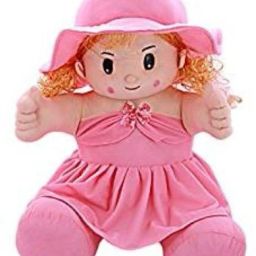 Sitting Doll Pink with Hair - 40-image-52