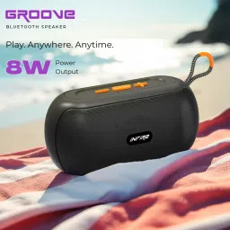 iNFiRe Groove 8W Bluetooth Party Speaker, 14H Playback,BT 5.4, FM, TF/USB, TWS Function 8 W Bluetooth Speaker image 2