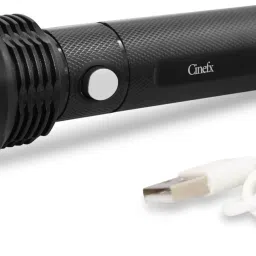 Rechargeable Long Range Upto 500 Meter 2 Mode Torch Light 8 Hour Battery Backup 8 hrs Torch Emergency Light-5