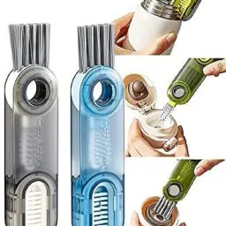 3 in 1 Bottle gap Cleaner Brush Cleaner Tool Multifunctional Cleaning Brush-22