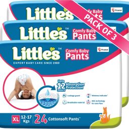Comfy Baby Pants Diapers with Wetness Indicator and 12 hours Absorption |Extra Large - XL-picture-8