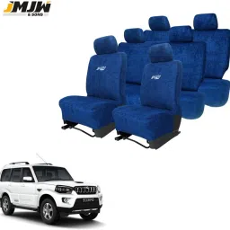 Cotton Car Seat Cover For Mahindra Scorpio 7S-18