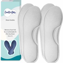 Memory Foam Shoe Insoles Comfortable Insoles Supports Heel & Arch (Pack of 2) Insole-59