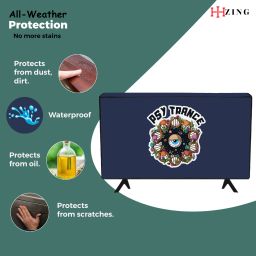 Hizing Padded Dustproof Cover for 49 inch Computer Monitor, TV, LCD Monitor - TVBlu0349I-image-58