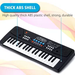 toyvala BF-430 37 Key Piano Keyboard Toy with Power Option, Recording and Mic, Electronic Piano Keyboard Multi-Function Portable Piano Keyboard Analog Portable Keyboard image 2