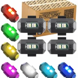 Aircraft Blinking Strobe 7 Colors LED lights (Pack Of 4) LED Front Light-picture-12
