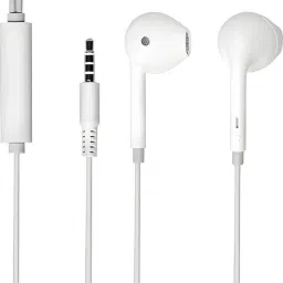 Rv7 Wired Earbuds with Mic Fit Compatible with All 3.5mm Devices (White) Earphone Cable Organizer-image-56