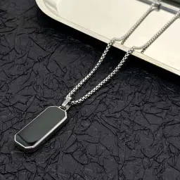 Modern Trending Locket for boys Silver Crystal Sterling Silver Locket-image-34