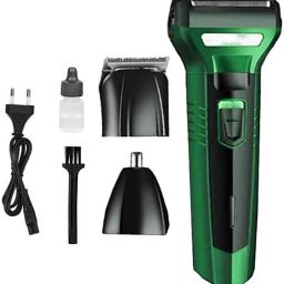 PIOY New 3 In 1 Rechargeable Hair Clipper Km-6331 Shaver beard Styling Hair Removal machine km 6331 KM USB Charger Shaver For Men-image-38
