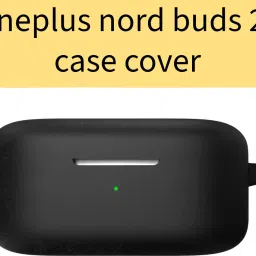 SUNGROW Silicone Press and Release Earbuds Case For Oneplus Nord Buds 2R-41