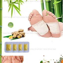 Natural Cleansing Organic Weight Loss Foot PatchesMen/Women(2 Pkt-20 Pads) M84 Nursing Breast Pad-image-19