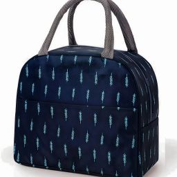 Lunch Tiffin Bag Box Insulated Thermal for School College Office LB12-Tree Waterproof Lunch Bag-image-32