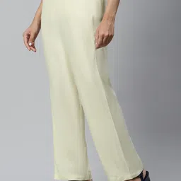 AURELIA Women Yellow Palazzos-image-45
