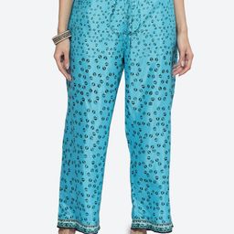 Biba Women Geometric Printed Wide Leg Fit Ethnic Palazzos-picture-34