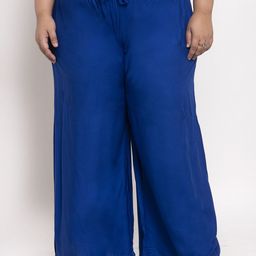 TAG 7 Plus Size Flared Ethnic Palazzos-picture-9