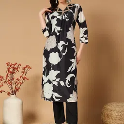 BHUMIKA CREATION Women Floral Printed Regular Kurta with Palazzos-picture-39