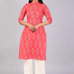 MAUKA Ethnic Motifs Printed Regular Kurta with Palazzos-picture-10