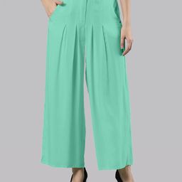 Femmora Women Flared Palazzos-image-55