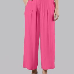 Femmora Women Flared Palazzos-image-31