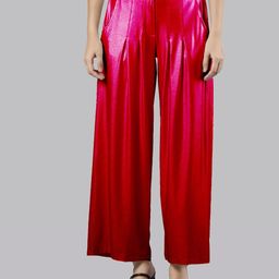 Femmora Women Flared Palazzos-image-41