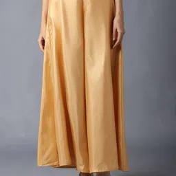 AURELIA Women Flared Ethnic Palazzos-image-7