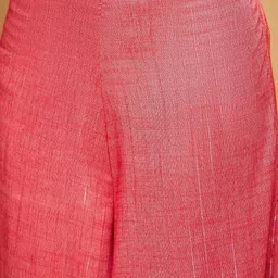 InWeave Striped A-Line Asymmetric Kurta With Palazzos image 3