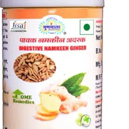 Namkeen Adrak, For Treats Throat Infection Ginger, Long Pepper, Cumin, Carum Coptium,Ammonium Chloride, Citric Acid, Salt, Suger. Tablet-image-79
